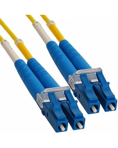 Патч-корд оптический соединительный (SM), 9/125 (OS2), LC/UPC-LC/UPC, (Duplex), LSZH, 1м (50-2115): Патч-корд оптический в Туле