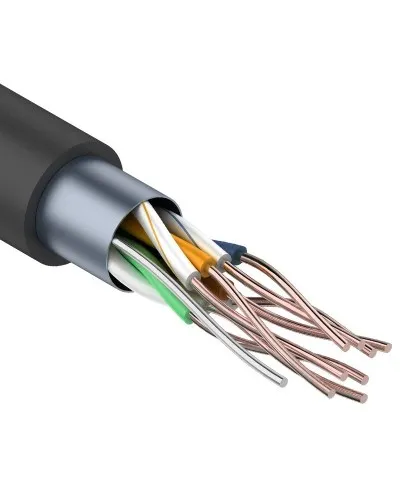 F/UTP 4PR 24AWG CAT5e 305м OUTDOOR REXANT (01-0146). Кабель «витая пара» (LAN) для структурированных систем связи. Rexant в Туле