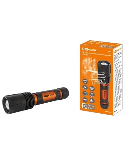 Фонарь «Титан 1» 20Вт,  IPX7, ЗУ (SQ0350-0060). Фонарь. TDM ЕLECTRIC в Туле