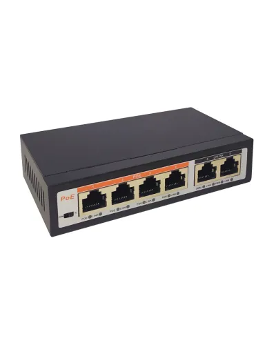 TI-204P, SIP коммутатор. Коммутатор с питанием по PoE. True-IP в Туле