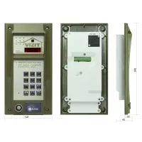БВД-М202RTCP. Вызывная панель видеодомофона. VIZIT