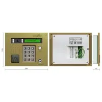 БВД-431DXKCB. Вызывная панель цветная. VIZIT