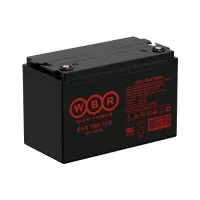 WBR EVX100-12G. Аккумулятор герметичный свинцово-кислотный. WBR