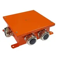 Коробка SMB165 металлическая 164х164х65, 8P (2,5-16 мм²) (56449). Коробка, огнестойкая. Экопласт