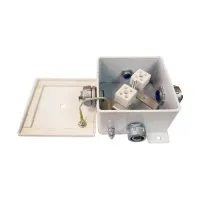 КМ-О (8к*6,0)-IP66-120х120, три ввода: Коробка монтажная огнестойкая