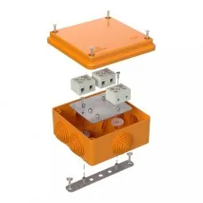 Коробка огнестойкая 100х100х50 (40-0300-FR6.0-6). Коробка огнестойкая для открытой установки. Промрукав